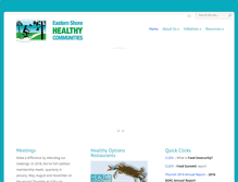 Tablet Screenshot of eshealthycommunities.org